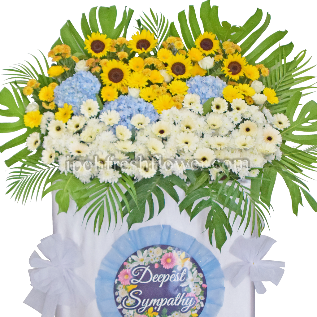 Grand Farewell | Premium Condolence Stand| Same Day Delivery