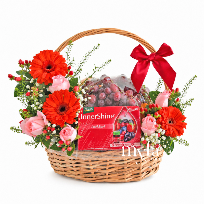 Healthy Shine| Fruit Basket Same-Day Delivery |myfa gift Taiping