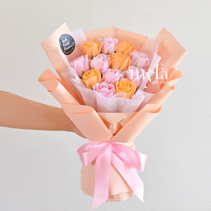 Kesse| Soap Flower Bouquet & Gift| Same Day Delivery