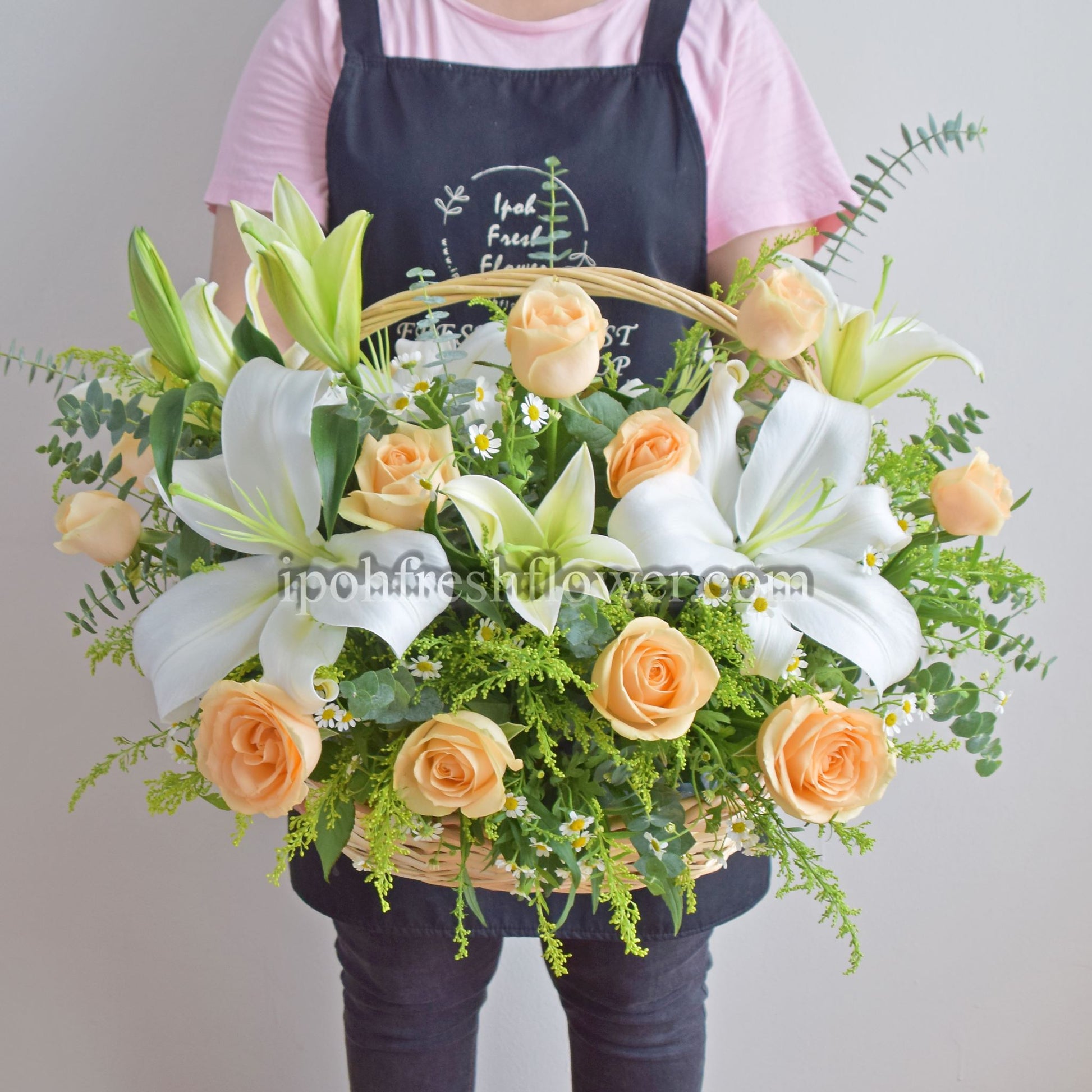 Kiara| Fresh Flower Basket| Same Day Delivery