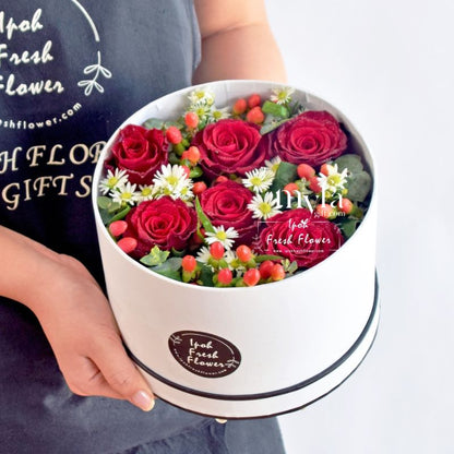 L'amore Flower Box | Fresh Flower Bloom Box| Same Day Delivery