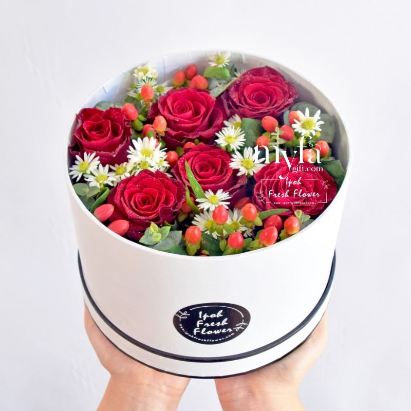 L'amore Flower Box | Fresh Flower Bloom Box| Same Day Delivery