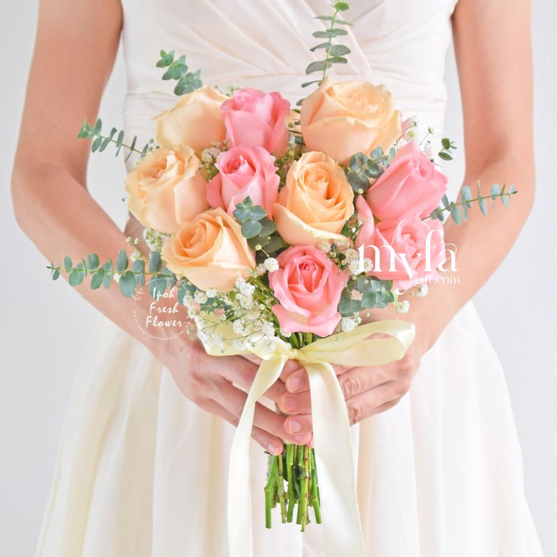 Leslie Bridal Bouquet| Flower Bouquet For Wedding & ROM