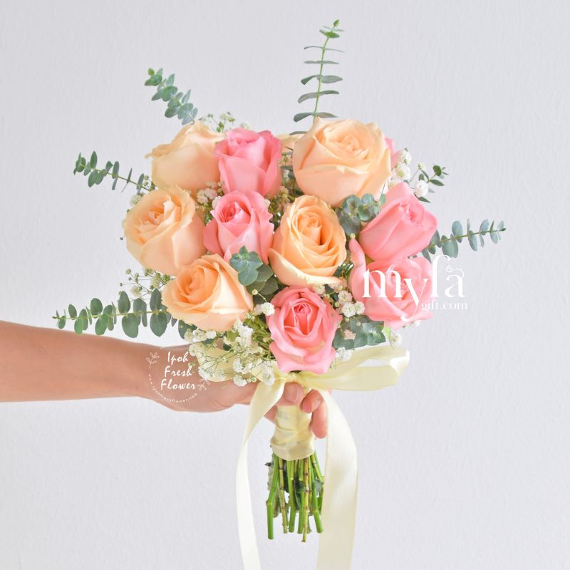 Leslie Bridal Bouquet| Flower Bouquet For Wedding & ROM