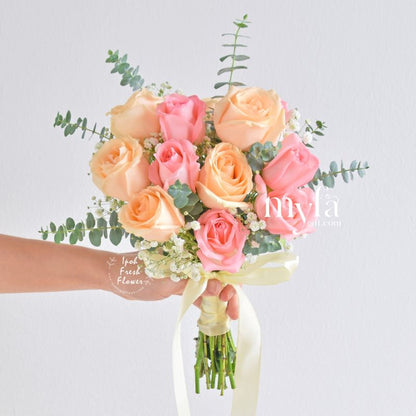 Leslie Bridal Bouquet| Flower Bouquet For Wedding & ROM