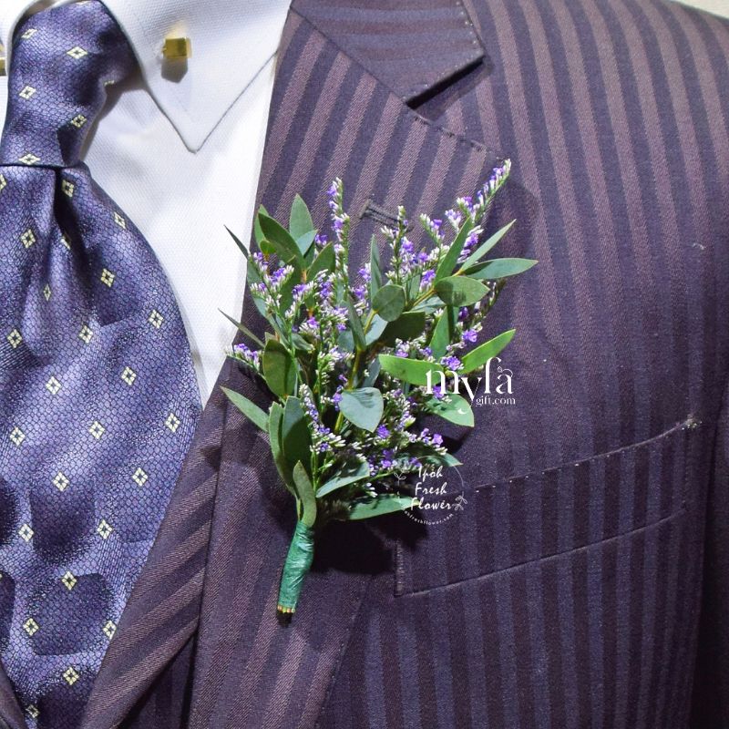 Lester Boutonniere| Flower Bouquet For Wedding & ROM