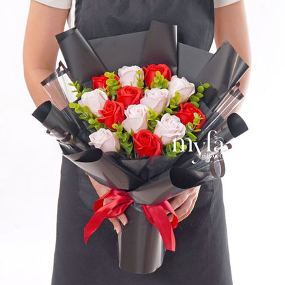 Lovisa| Soap Flower Bouquet & Gift| Same Day Delivery Taiping Perak