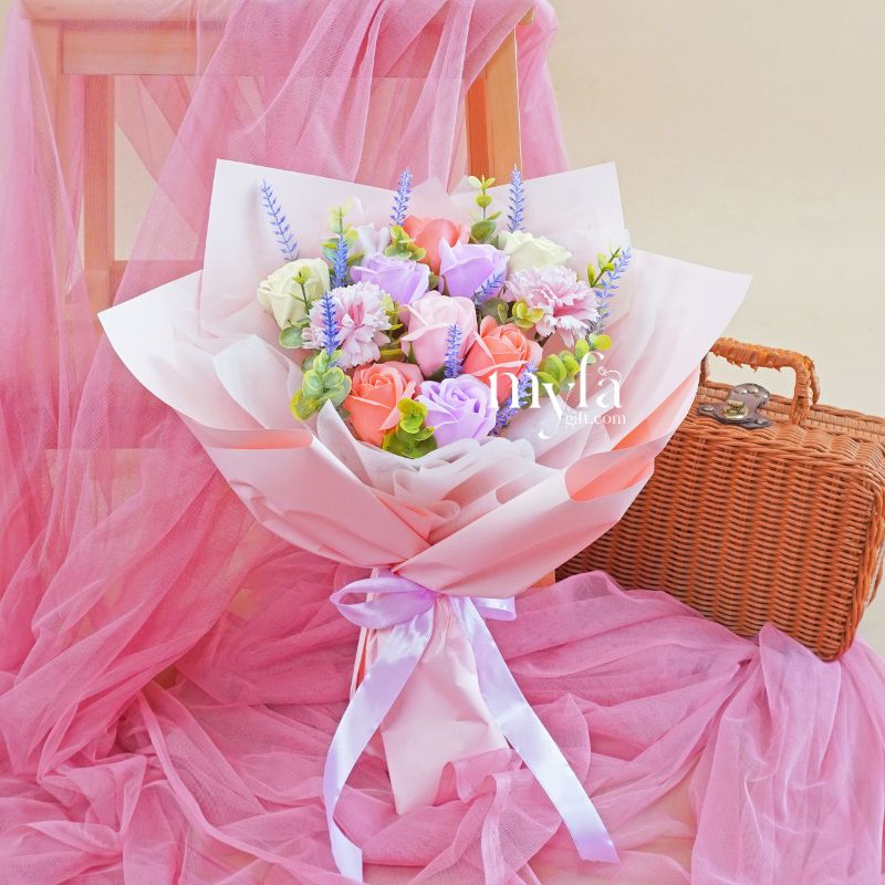 Lyra| Soap Flower Bouquet & Gift| Same Day Delivery Taiping Perak