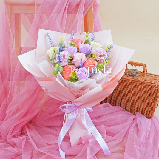 Lyra| Soap Flower Bouquet & Gift| Same Day Delivery Taiping Perak