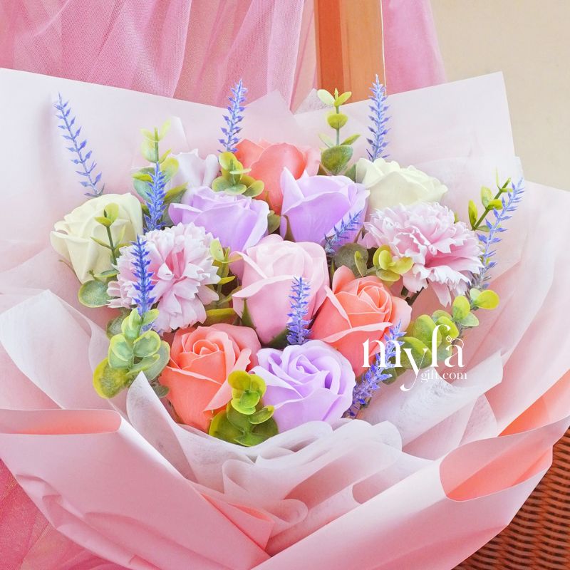 Lyra| Soap Flower Bouquet & Gift| Same Day Delivery Taiping Perak