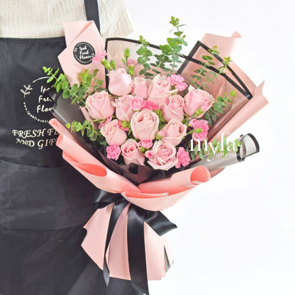 Black Pink | Fresh Flower Bouquet | Same day delivery