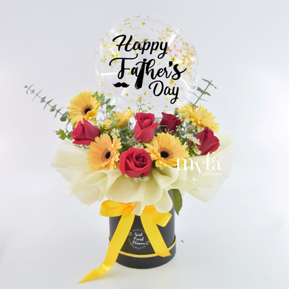 Brizer | Balloon Flower Box | Same day delivery
