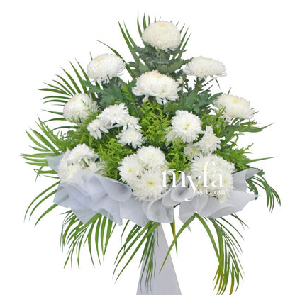 Condolence Flower Stand 4| Same Day Delivery