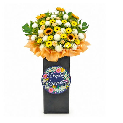 Condolence Flower Stand B4| Same Day Delivery Taiping