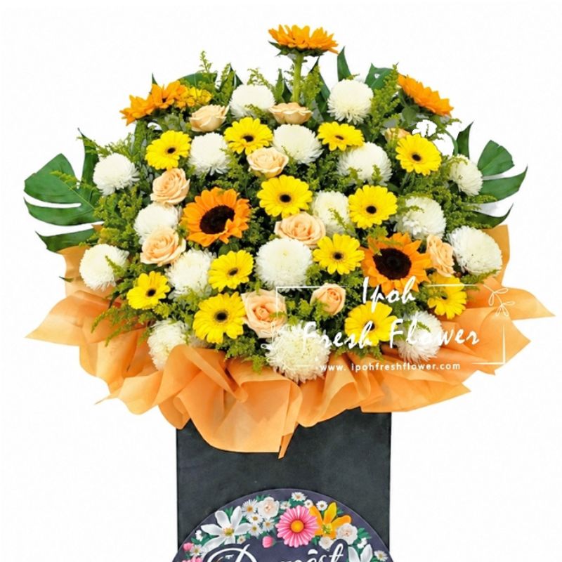 Condolence Flower Stand B4| Same Day Delivery Taiping