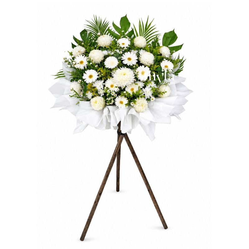 Condolence Flower Stand T1| Same Day Delivery