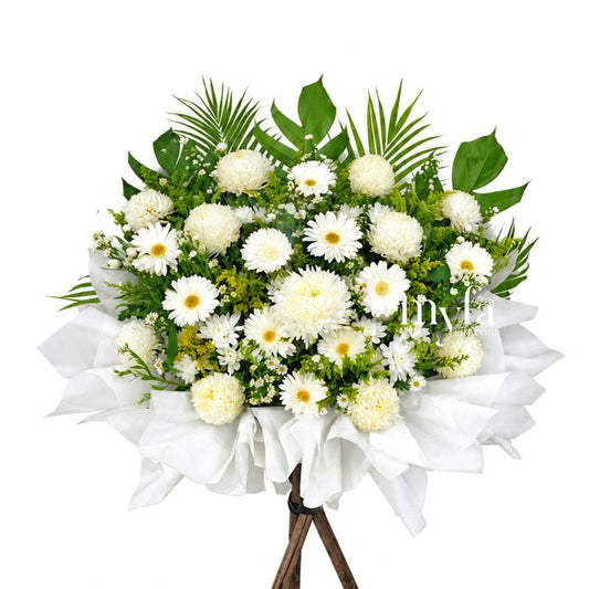Condolence Flower Stand T1| Same Day Delivery