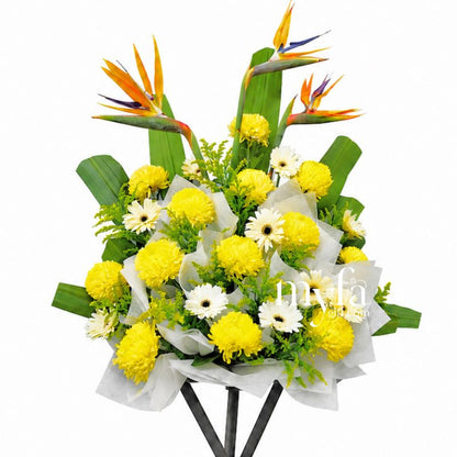 Condolence Flower Stand T2| Same Day Delivery Taiping Perak