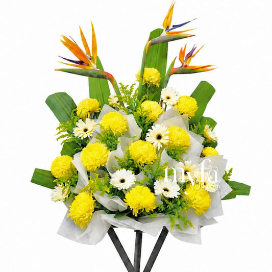 Condolence Flower Stand T2| Same Day Delivery Taiping Perak