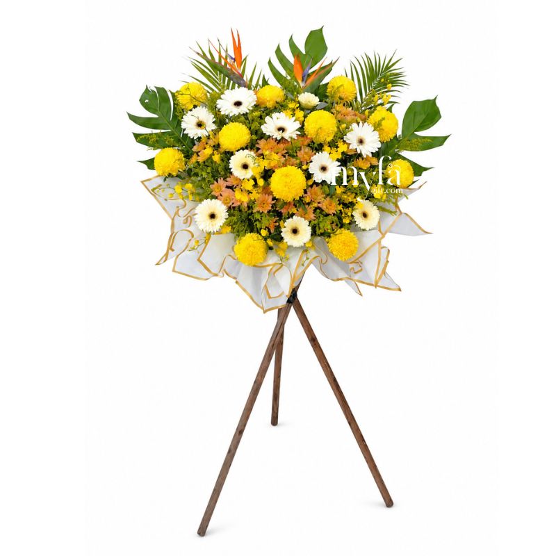 Condolence Flower Stand T3| Same Day Delivery