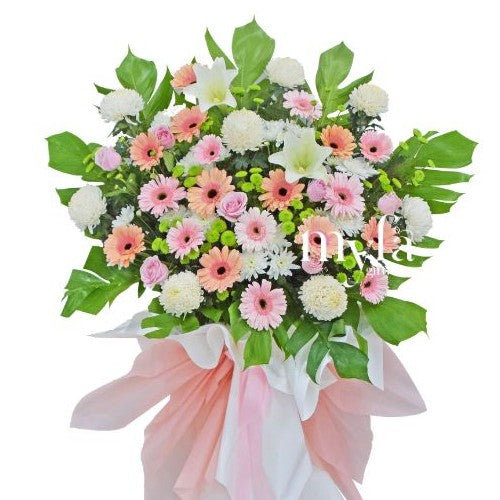Condolence Flower Stand T7| Same Day Delivery Taiping