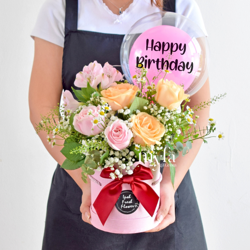 Dorothy | Balloon Flower Box | Same day delivery