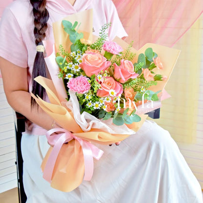 Elle| Fresh Flower Mix And Match Bouquet| Same Day Delivery