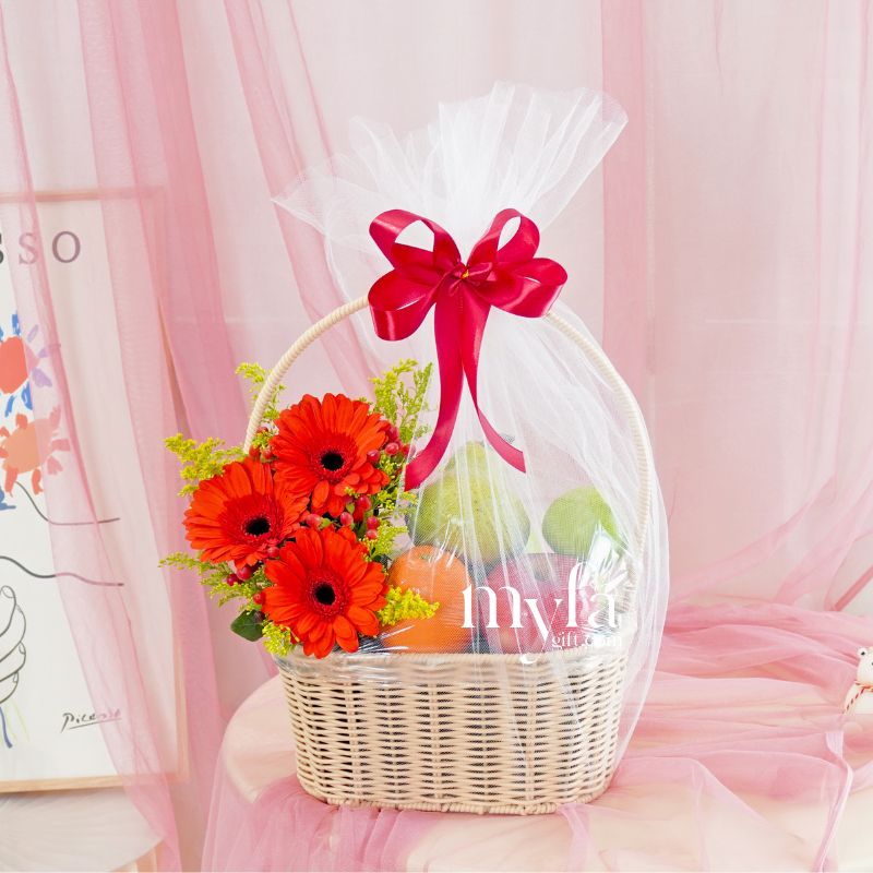 Fruit Greeting| Fruit Basket Same-Day Delivery |myfa gift Taiping