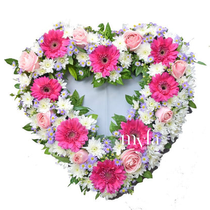 Condolence Flower Circle| Funeral Flower Arrangement| Same Day Delivery