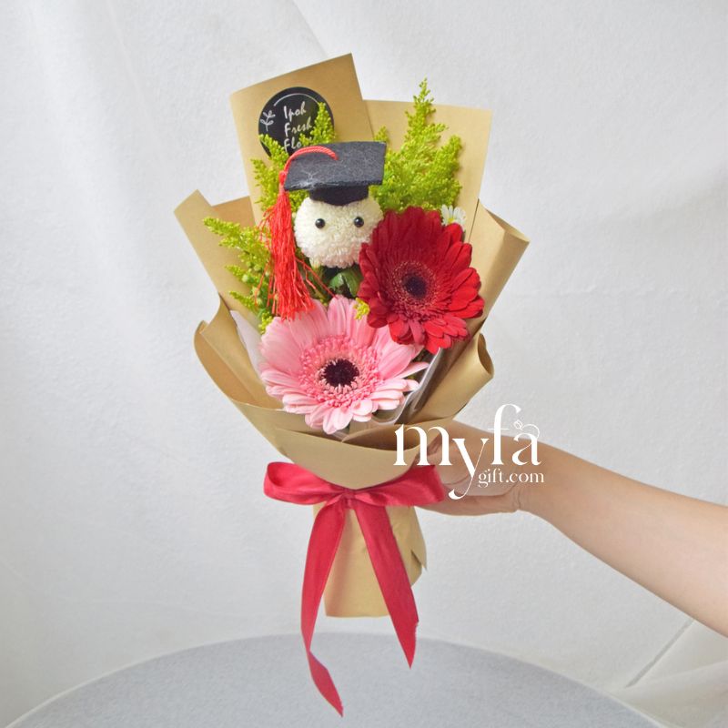 Mini Grad| Graduation Bouquet| Graduation Gift Delivery