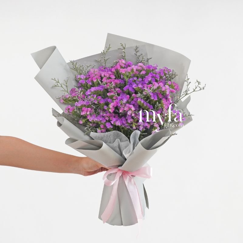 Pink Statice | Dry Everlasting Bouquet| Same Day Delivery