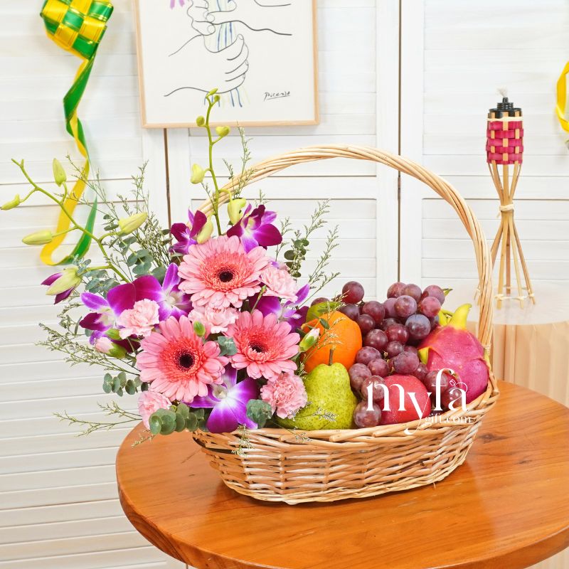 Aidilfitri Fruit Basket| Raya Fruit Basket & Hamper Delivery| Same Day Delivery