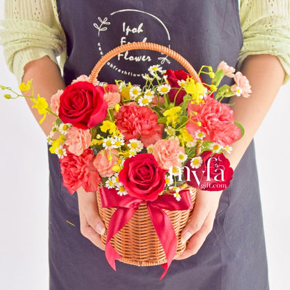 Shreya| Fresh Flower Basket| Same Day Delivery