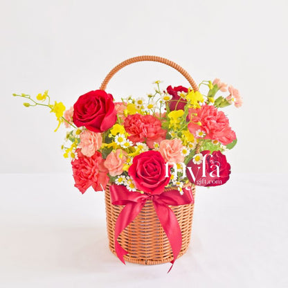 Shreya| Fresh Flower Basket| Same Day Delivery