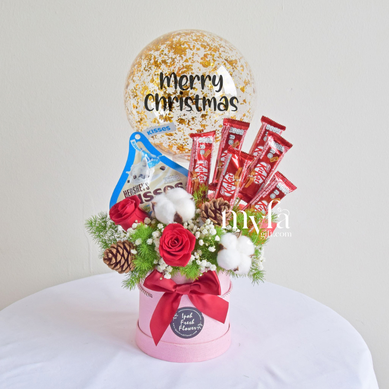 Sweet Joyous | Balloon Flower Box | Same day delivery