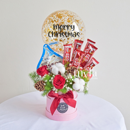 Sweet Joyous | Balloon Flower Box | Same day delivery