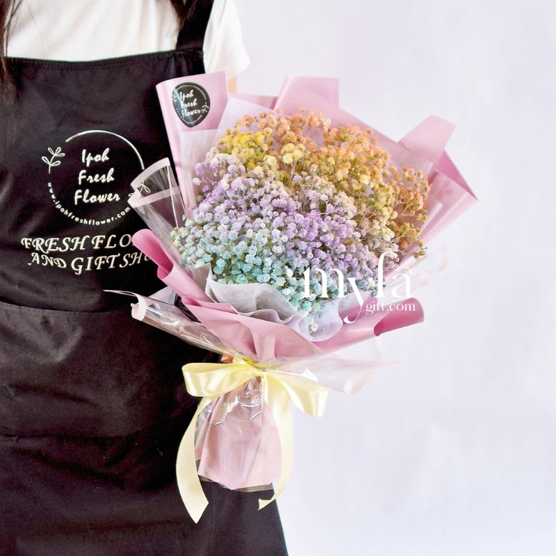 Unicorn Baby Breath| Graduation Bouquet| Graduation Gift Delivery