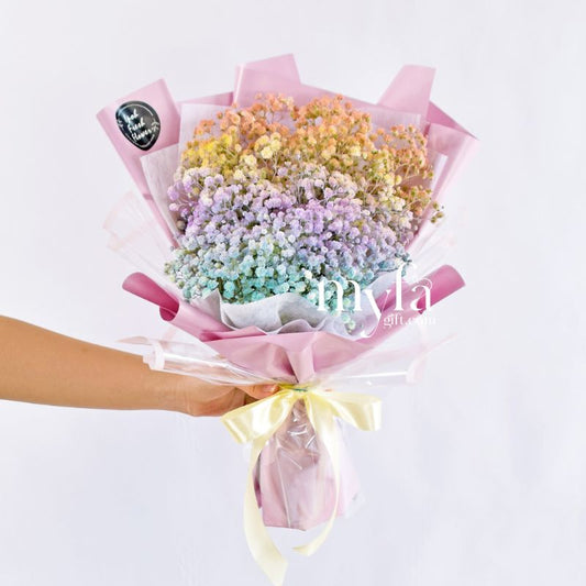 Unicorn Baby Breath| Graduation Bouquet| Graduation Gift Delivery