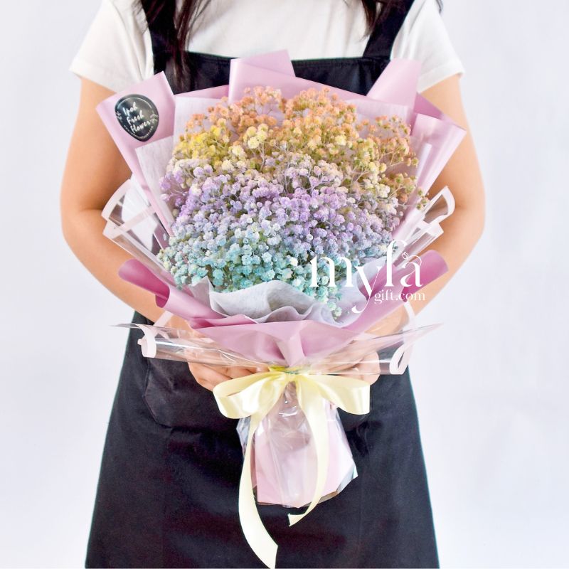 Unicorn Baby Breath| Graduation Bouquet| Graduation Gift Delivery