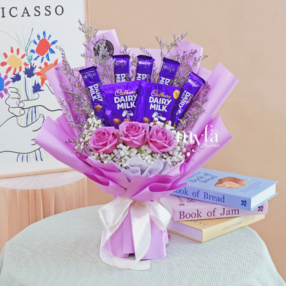 Calbury Chocolate Bouquet| Fresh Flower Same Day Delivery Ipoh