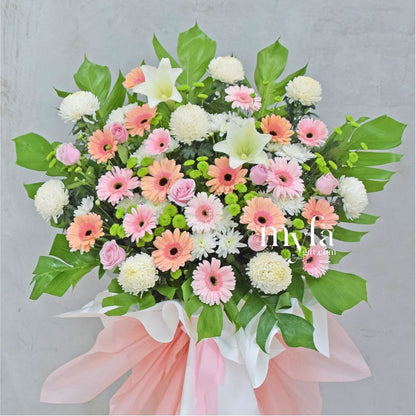 Condolence Flower Stand T7| Same Day Delivery Taiping