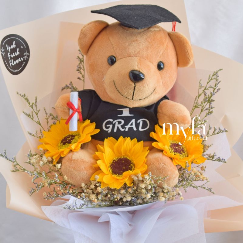 Sunshine (Soap Flowers) | Graduation & Gift | Same Day Delivery
