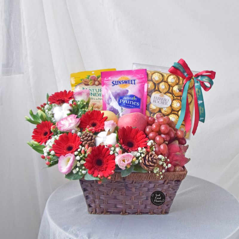 Marieta Fruit Hamper | Fresh Fruit Basket| Same Day Delivery