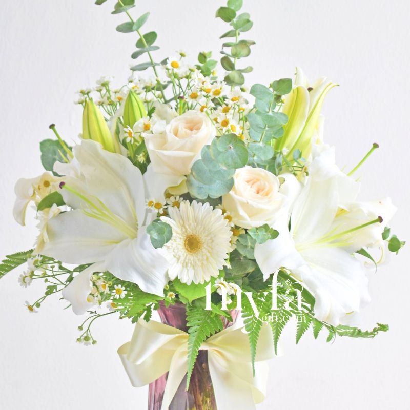 Maryland Vase Arrangement| Fresh Flower In A Vase| Same Day Delivery