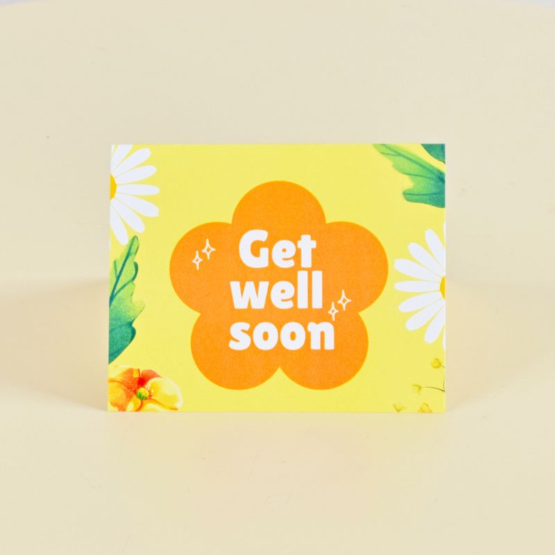 Get Well Soon Message Card| Add On| Same Day Delivery