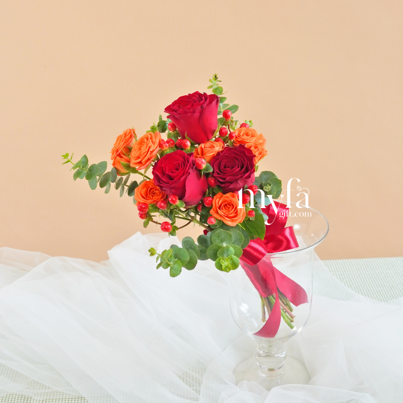Mia Bridal Bouquet| Fresh Flower for Wedding & ROM| Start from RM79 Taiping