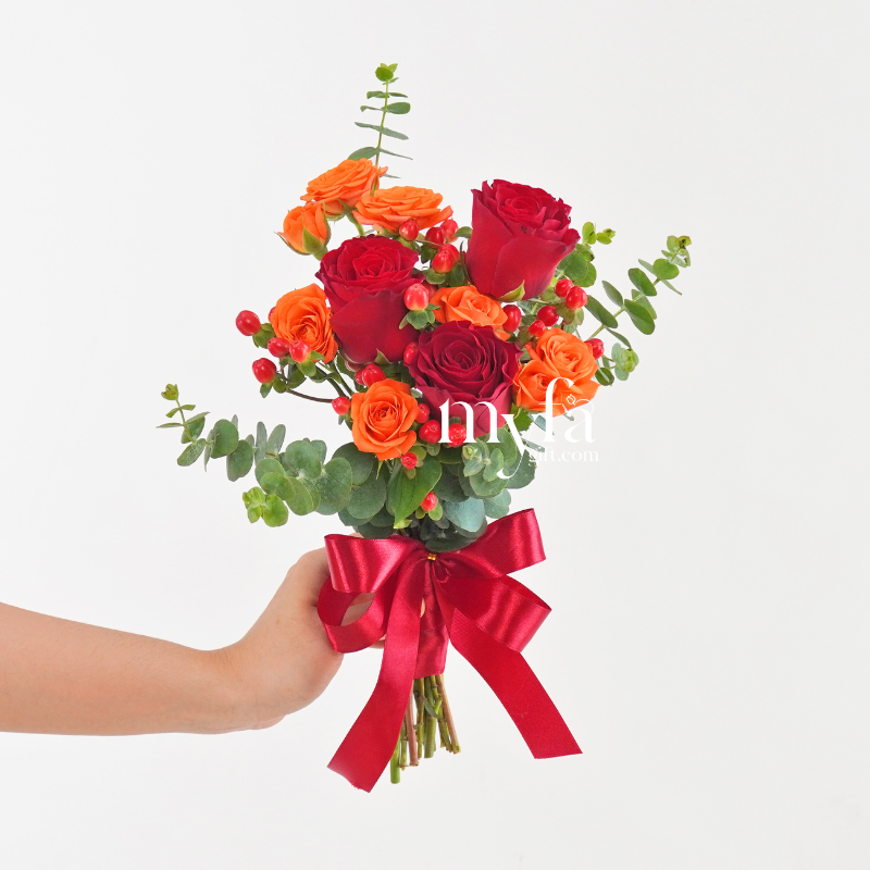 Mia Bridal Bouquet| Fresh Flower for Wedding & ROM| Start from RM79 Taiping