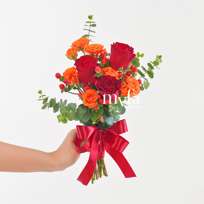 Mia Bridal Bouquet| Fresh Flower for Wedding & ROM| Start from RM79 Taiping