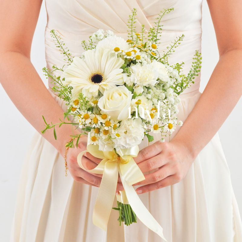 Nora Bridal Bouquet| Fresh Flower for Wedding & ROM| Start from RM79 Taiping