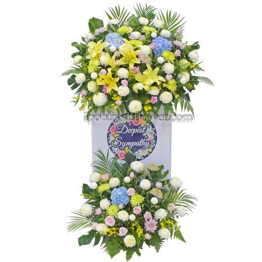 Peace Everlasting | Premium Condolence Stand| Same Day Delivery